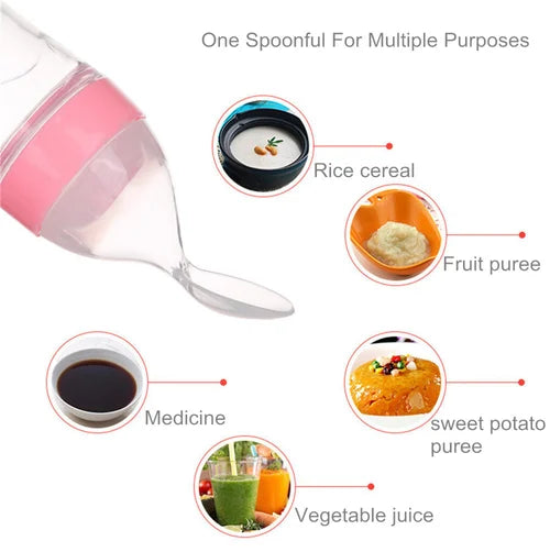 Baby Spoon Feeder | With Fruit Pacifier