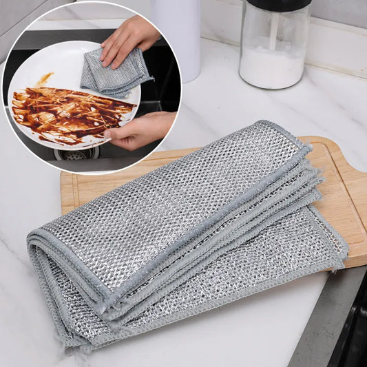 Non Scratch Steel Wire Dishcloth