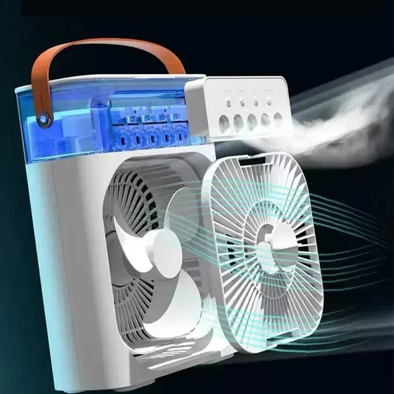 Portable Air Conditioner Fan Household Hydrocooling Water mist Cooler