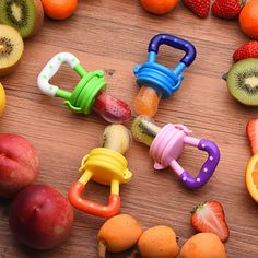 Baby Spoon Feeder | With Fruit Pacifier