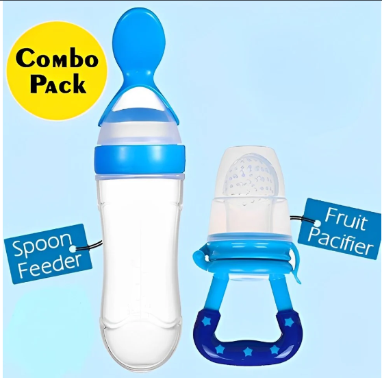 Baby Spoon Feeder | With Fruit Pacifier