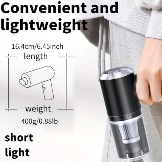 multifunctional 3 in 1 Mini Handheld Car Vacuum Cleaner