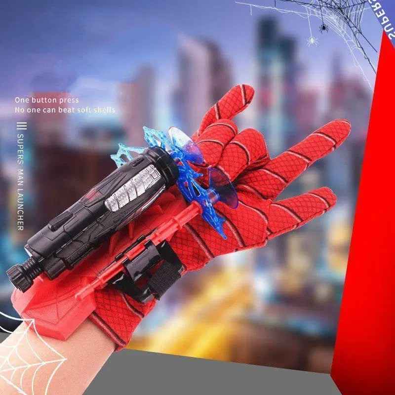 Boy's Plastic Spiderman Dart Shooter